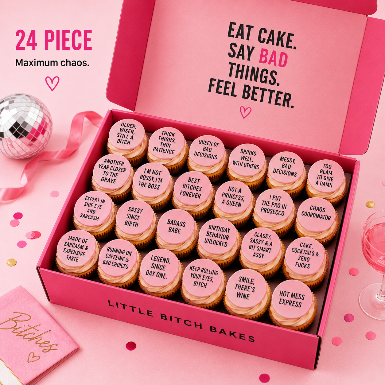 24 Piece Event Cupcake Kit
